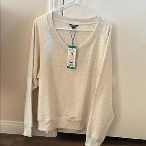 Buffalo David Bitton Light Beige V-Neck Pullover